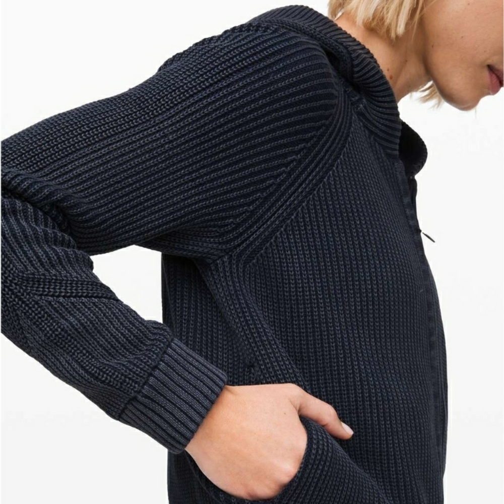 Lululemon Rest Assured Full Zip Hoodie NWT Black L
